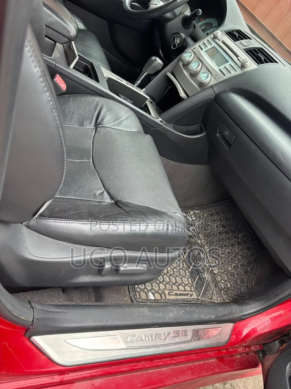 Toyota Camry 2.4 SE 2008 Red