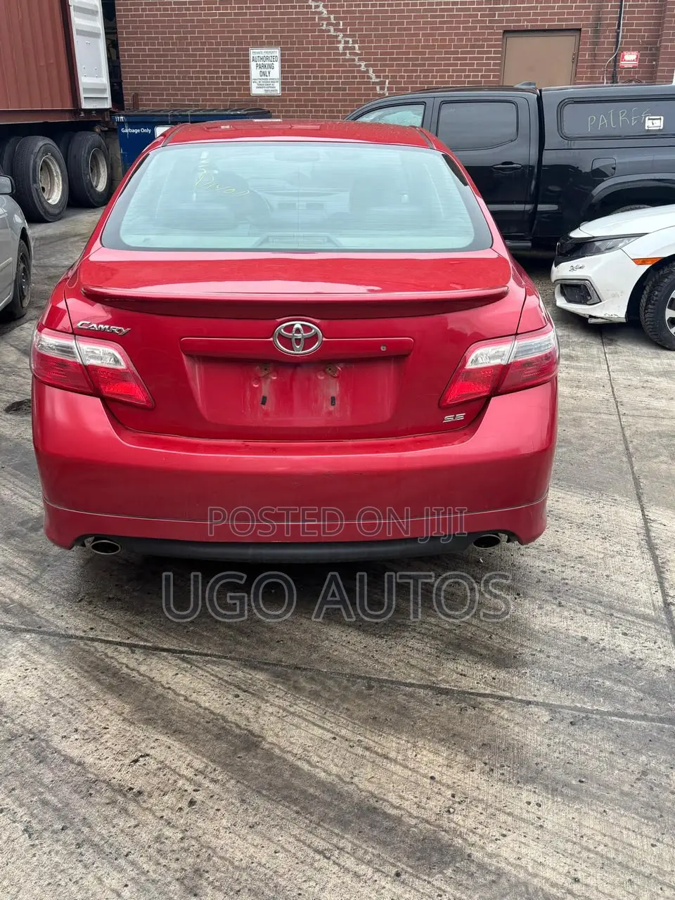 Toyota Camry 2.4 SE 2008 Red