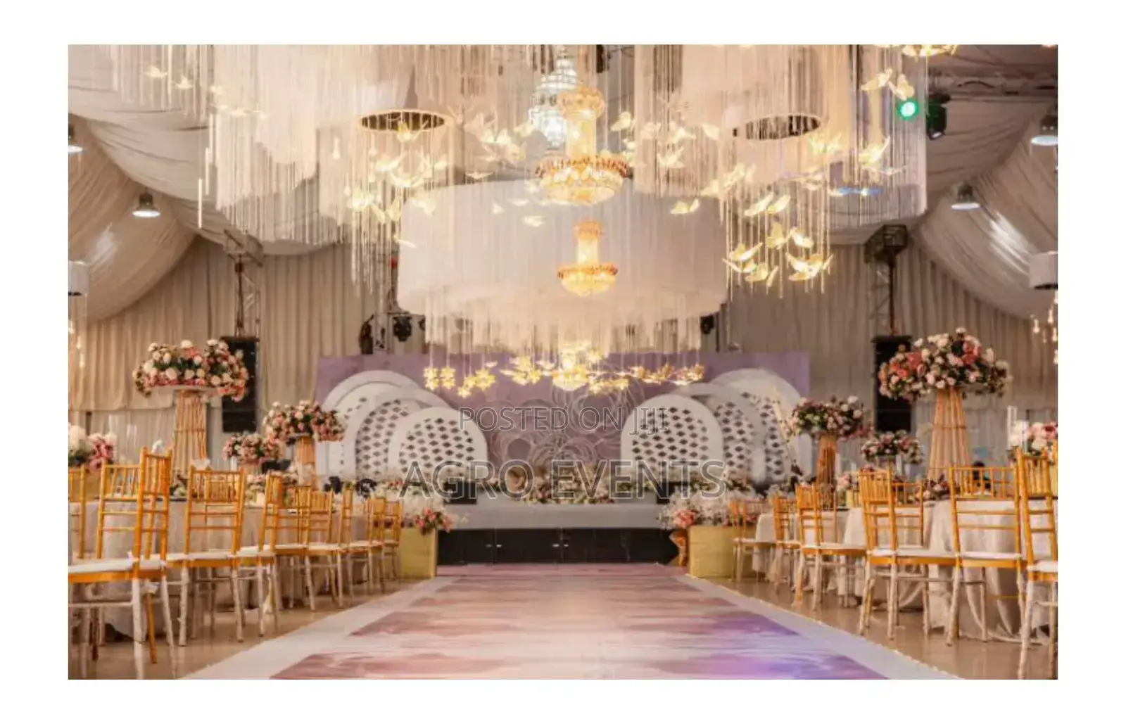 We Offer the Best Glamourous Decoration in Nigeria
