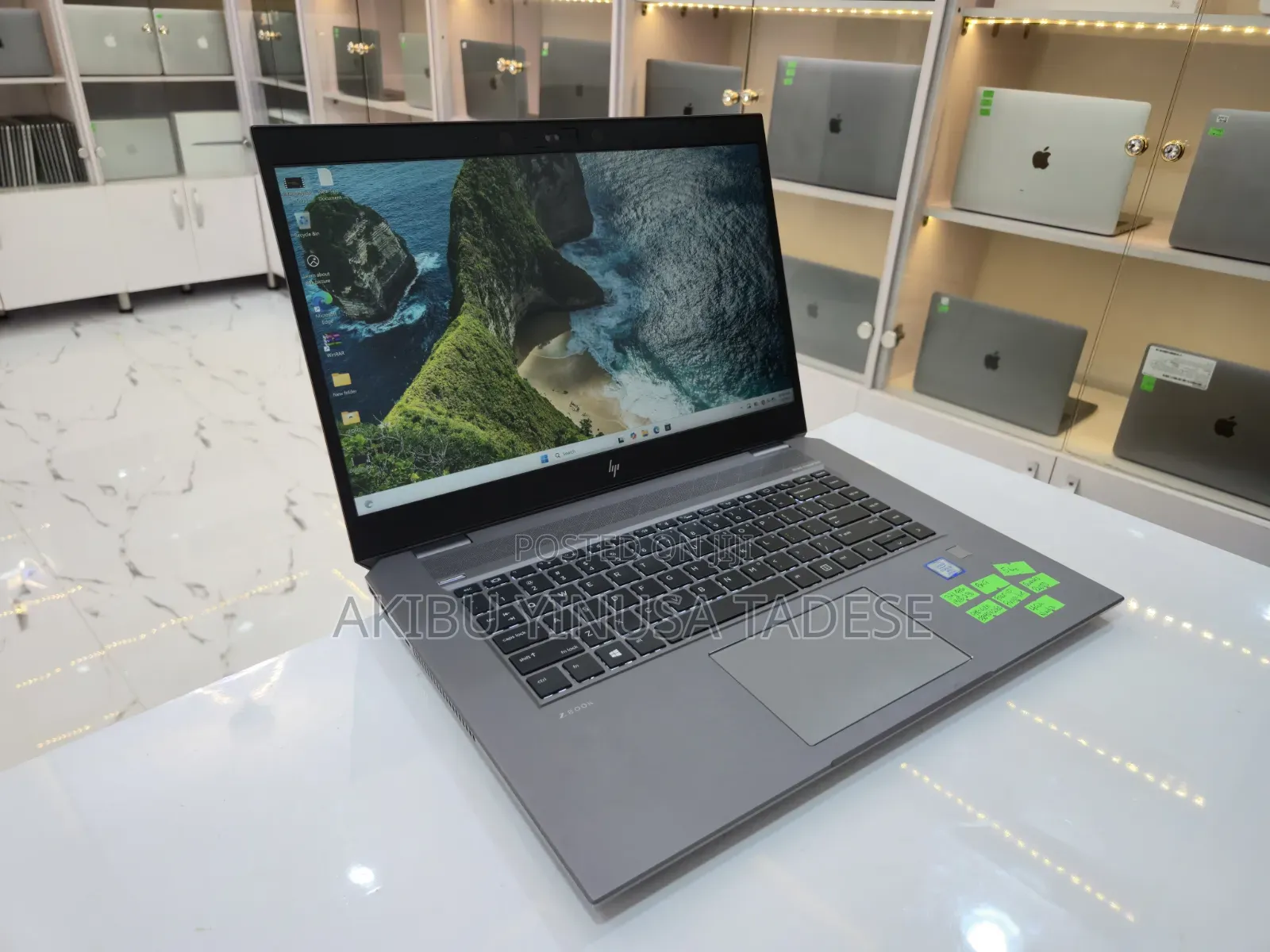 Laptop HP ZBook Studio 32GB Intel Core i9 SSD 1T