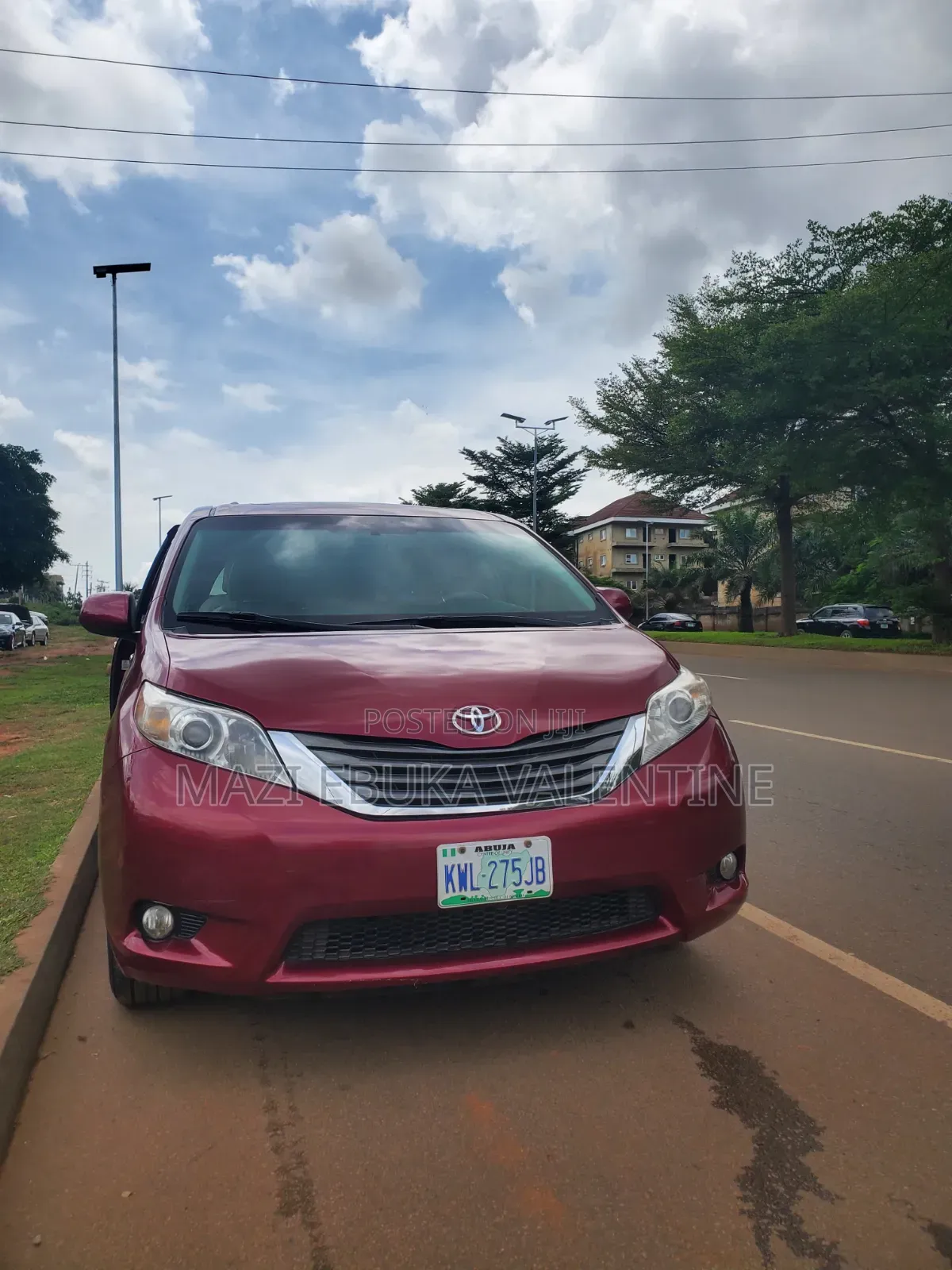 Toyota Sienna 2013 Burgundy
