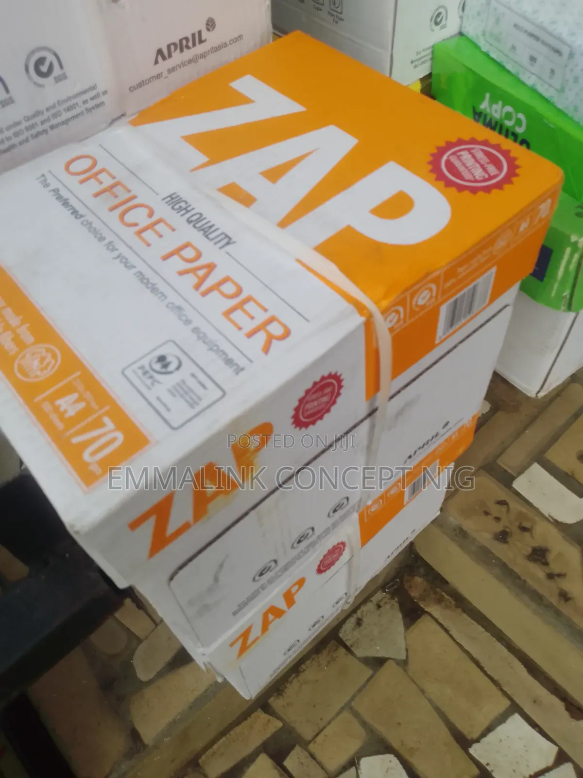 Zap A4 Multi-Purpose White Paper 70grm