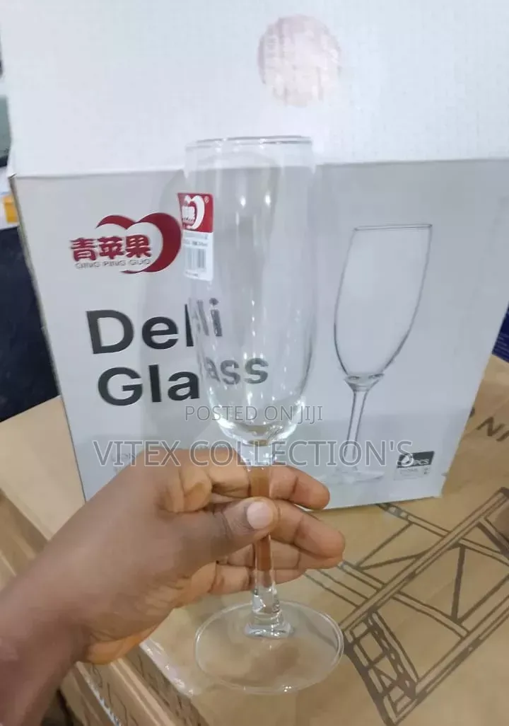 6pcs Champaign Glass