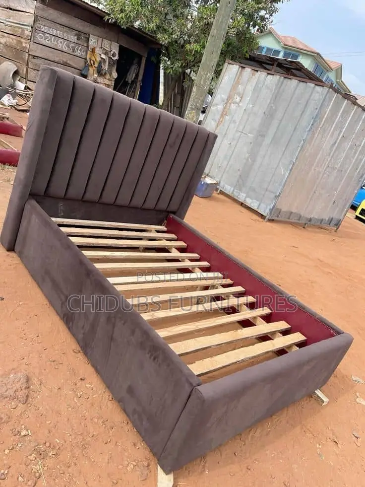 Brown Bed Frame ( You Can Also Get It in Your Preferred Color )