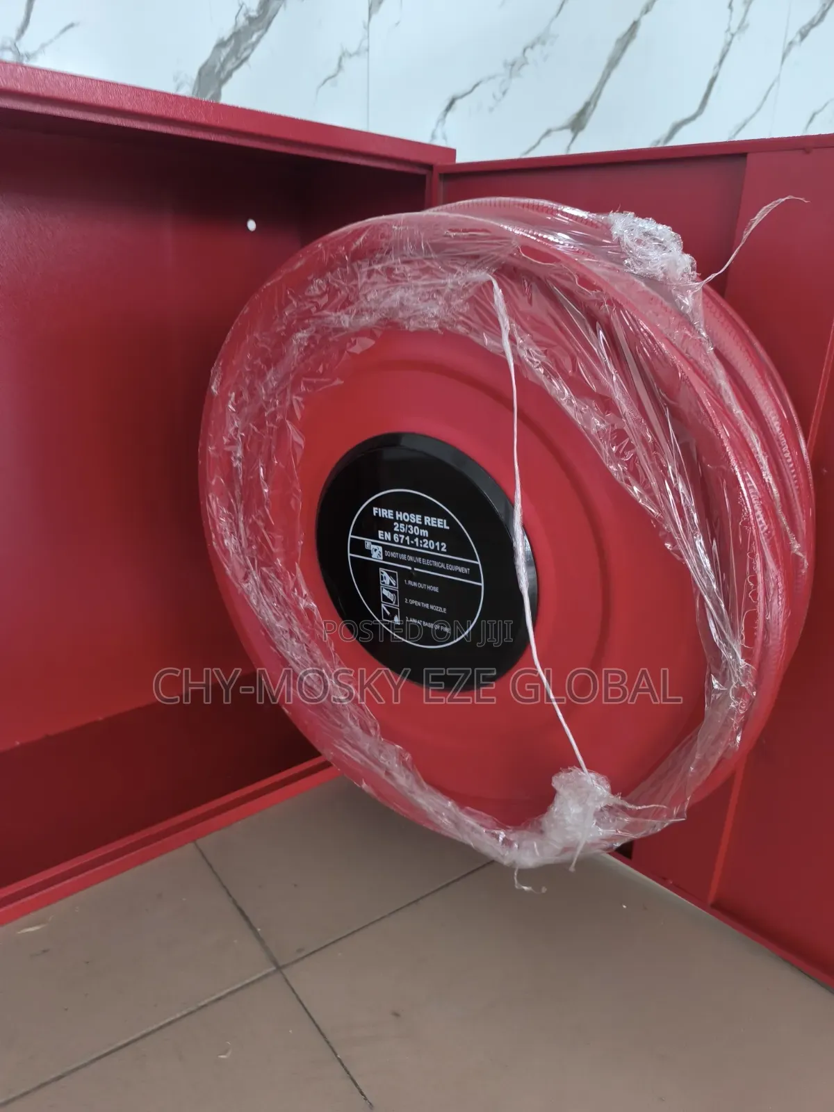 1"/25mm Fire Hose Reel With Cabinet