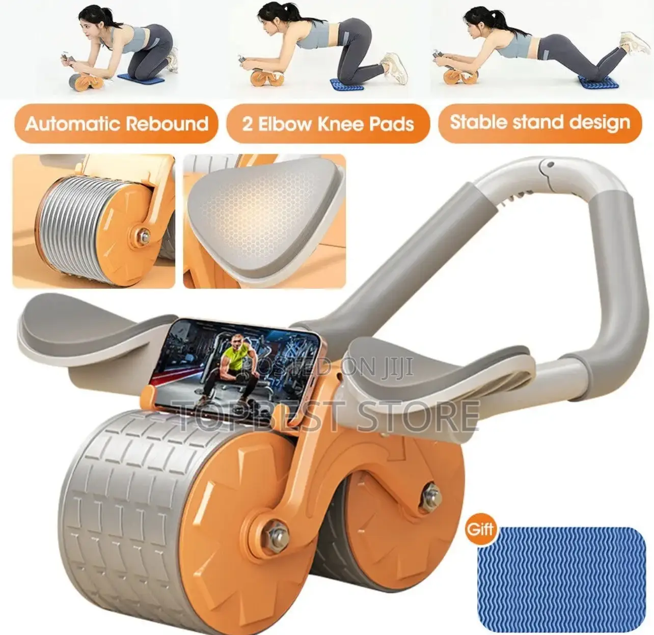 Automatic Rebound Roller With Elbow Support