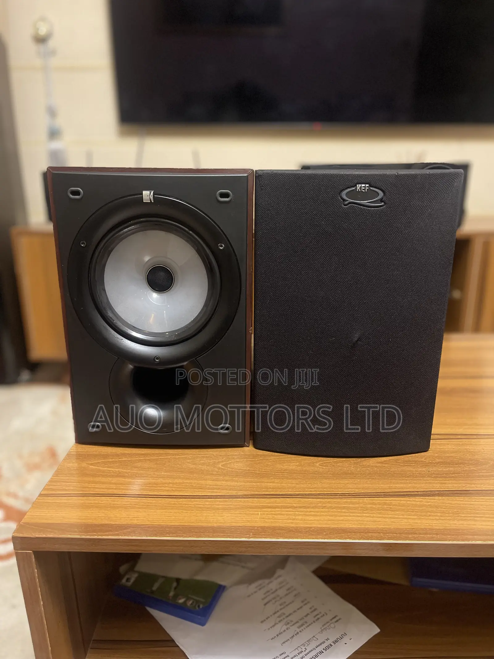 Kef Q15 Bookshelf Speakers.
