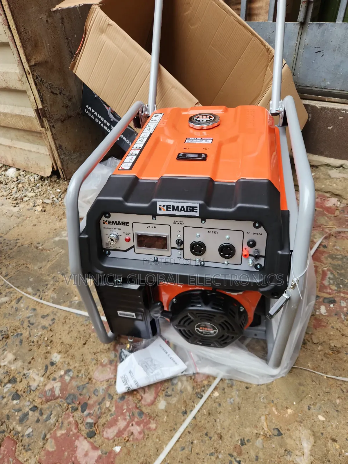 10kva Kemage Petrol Generator With Remote Control 100% Copper Coil