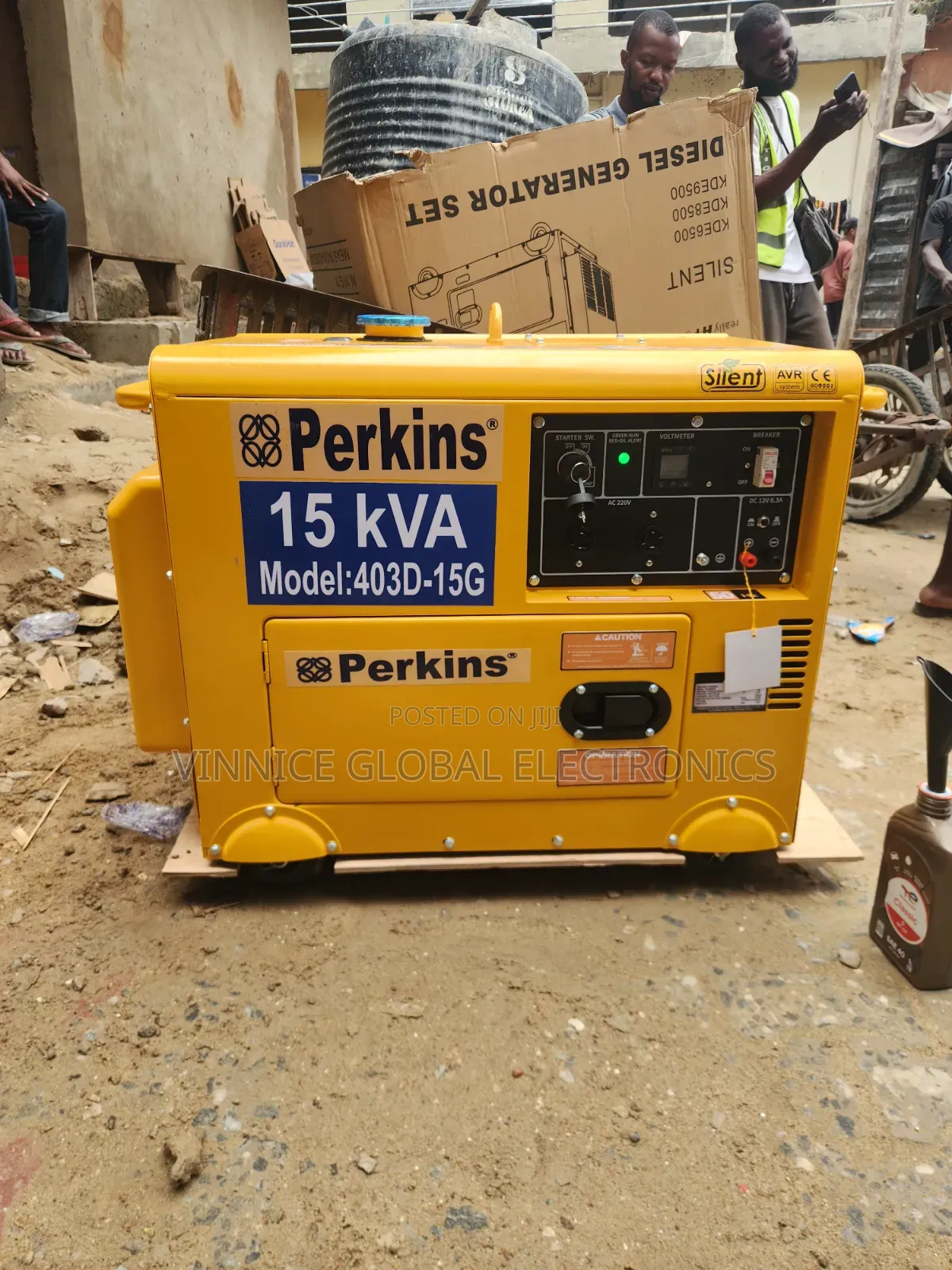15kva Perkins Diesel Generator With 100% Pure Copper Coil