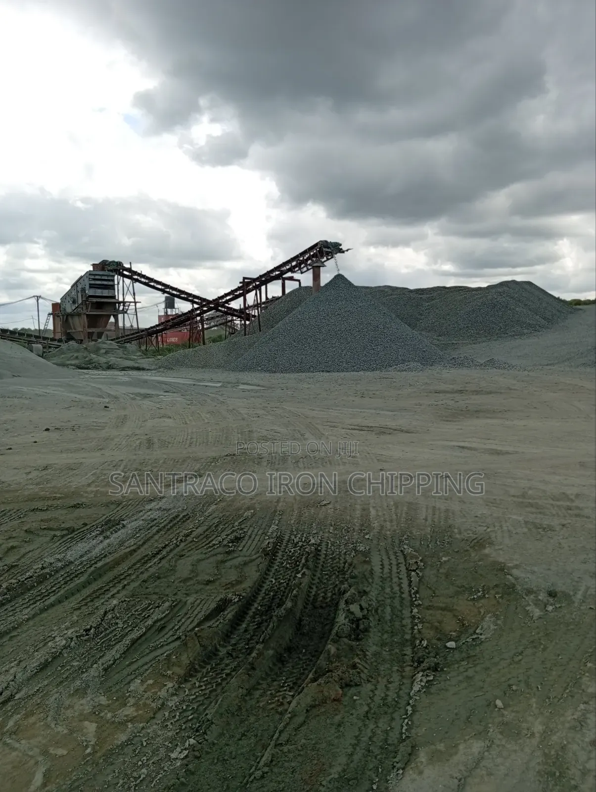 20 Tons / 30 Tons Black Iron Stone Chippings Hardcore (Fast Supply)