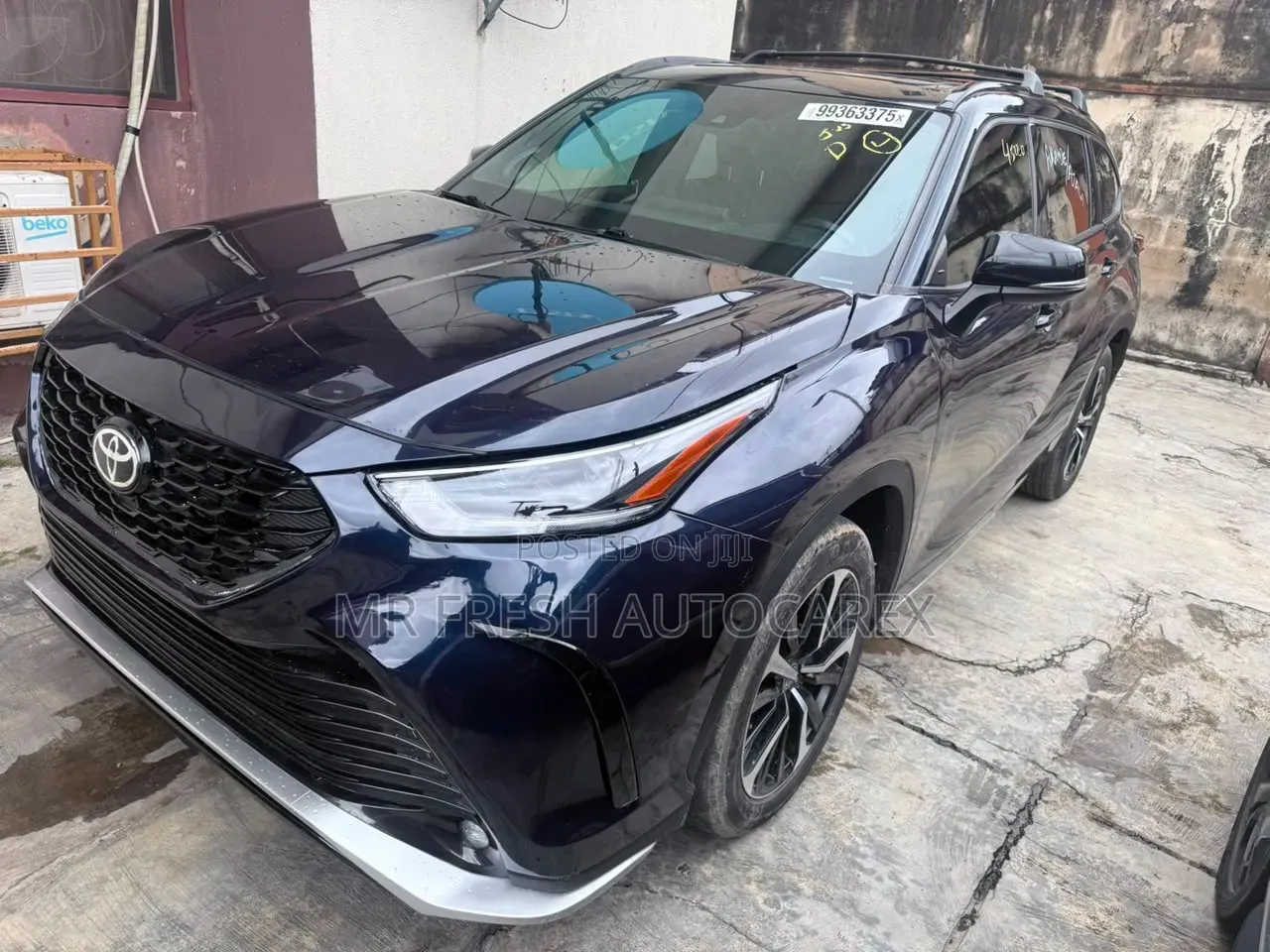 Toyota Highlander 2021 Blue