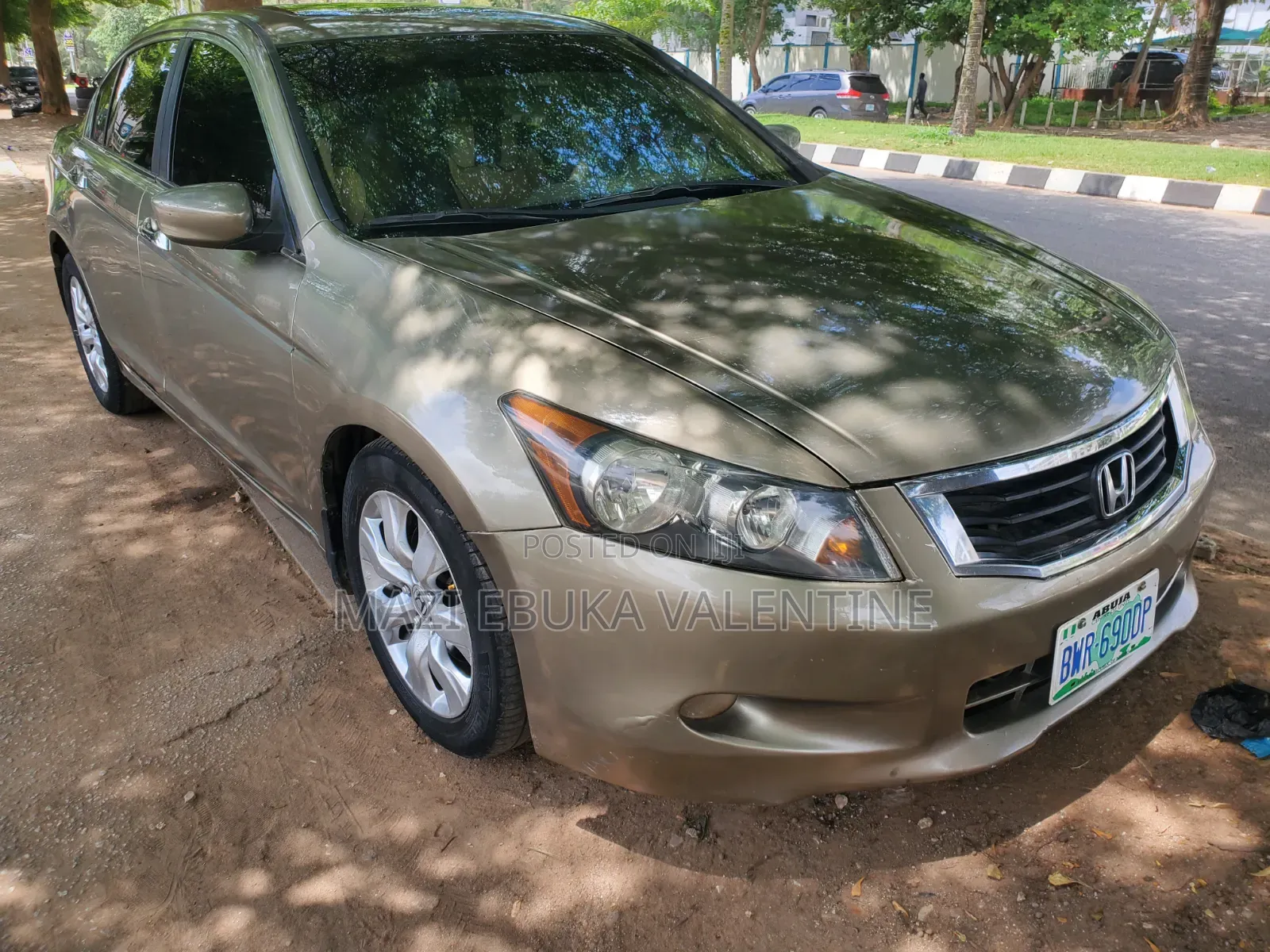 Honda Accord 2008 Gold
