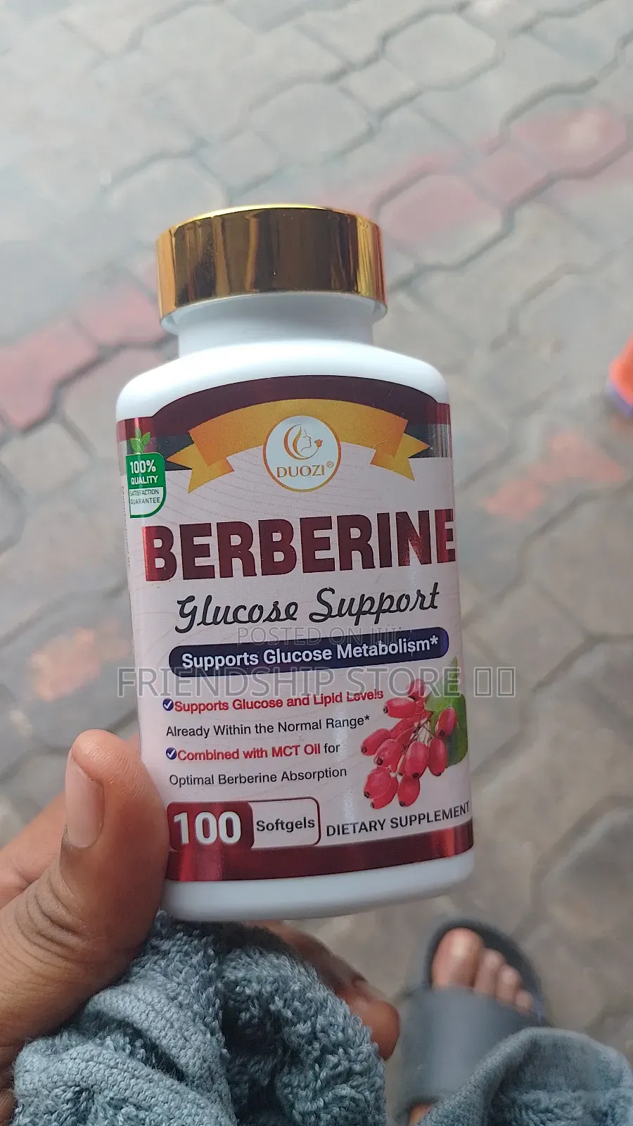Berberine Capsules Duozi