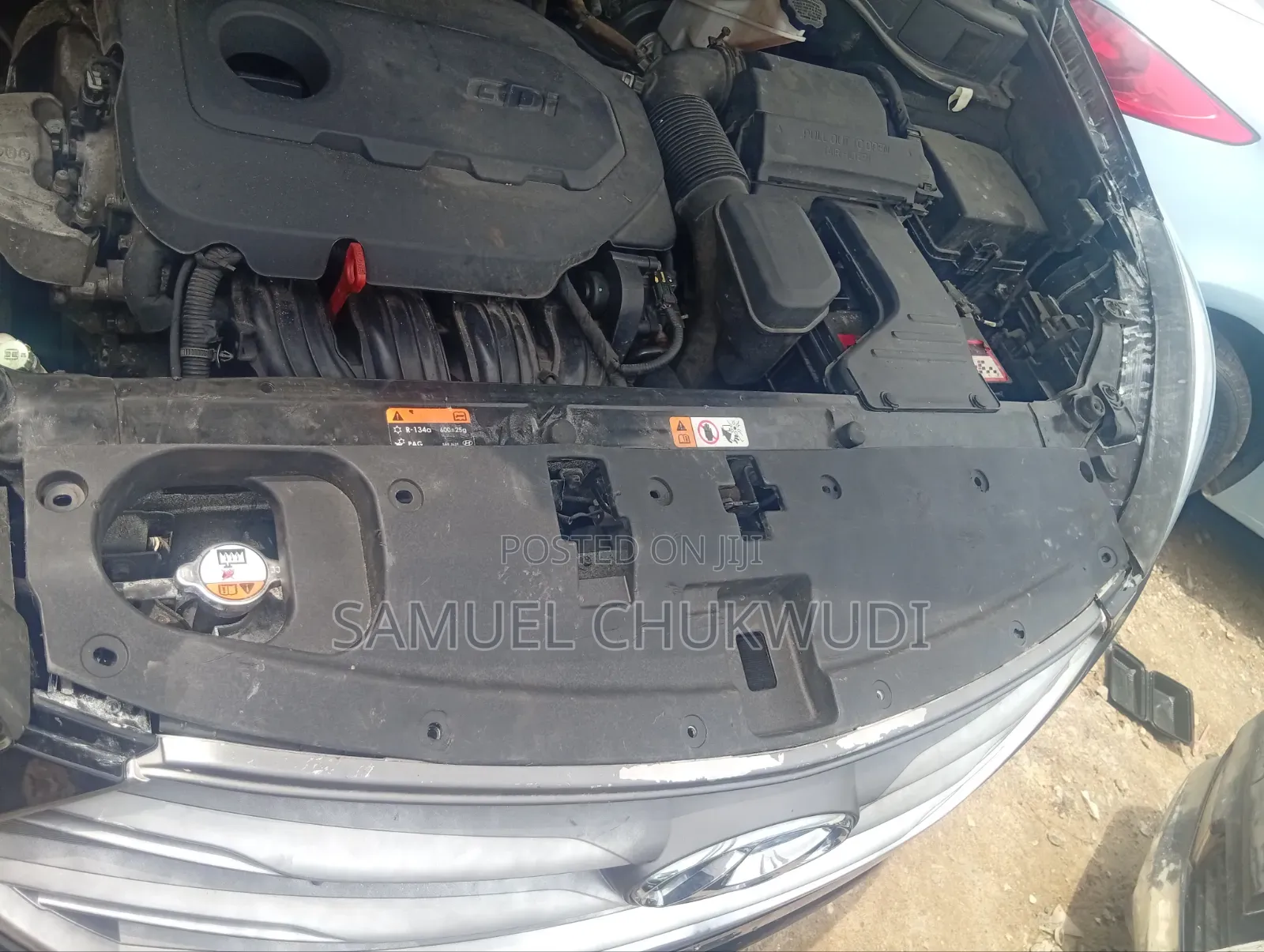 Radiator Cover Hyundai Santa Fe 2012-2016