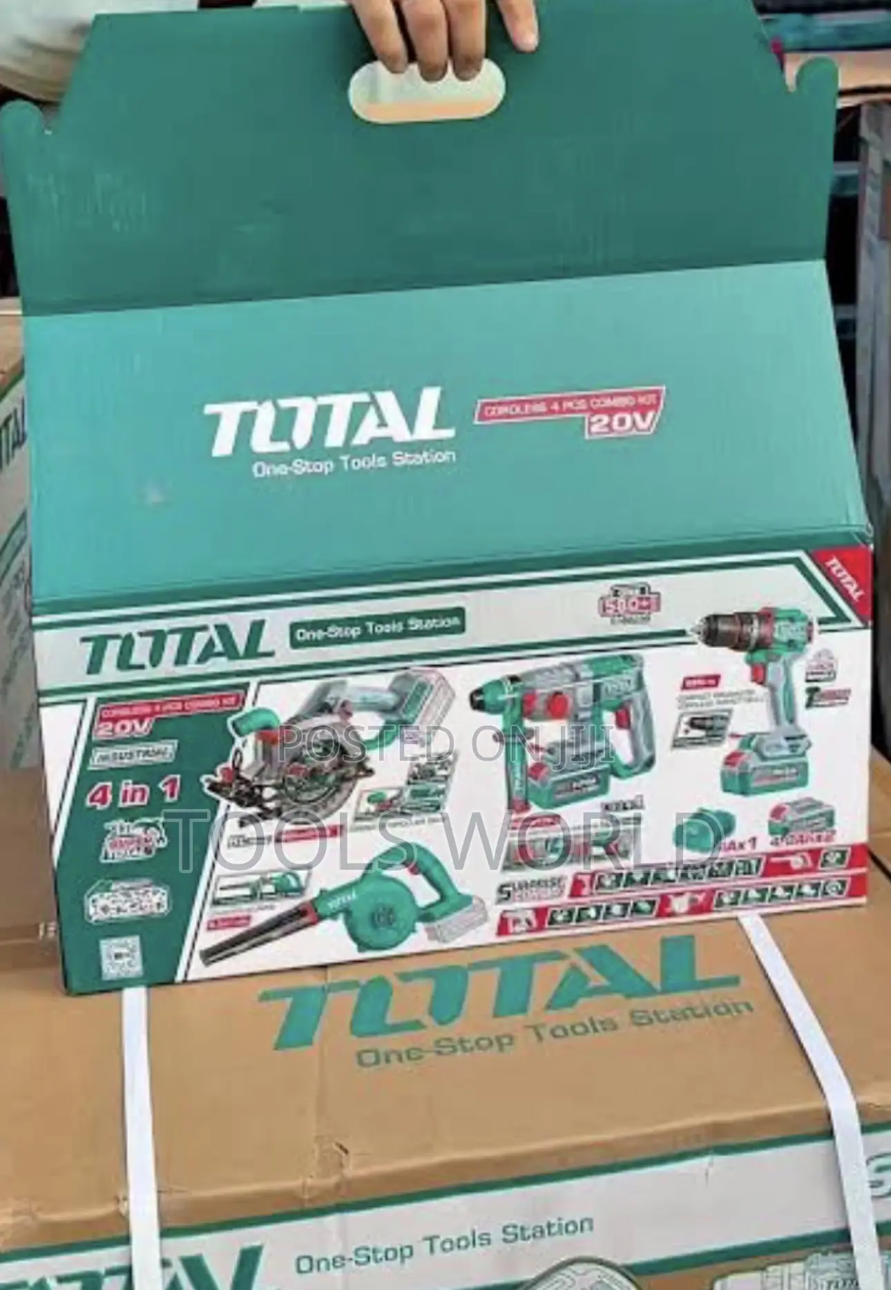 Total Cordless Impact Drill, Rotary Hammer, Circular Saw Air Blower