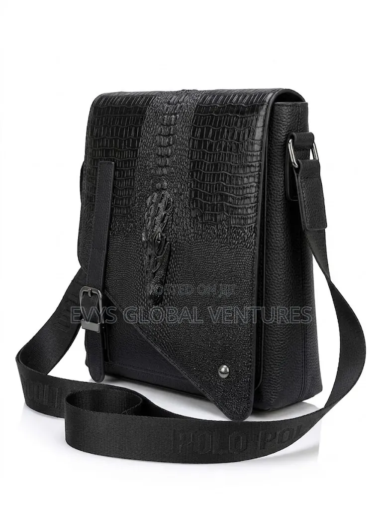 Crocodile Skin Genuine Leather Messenger Cross Bag