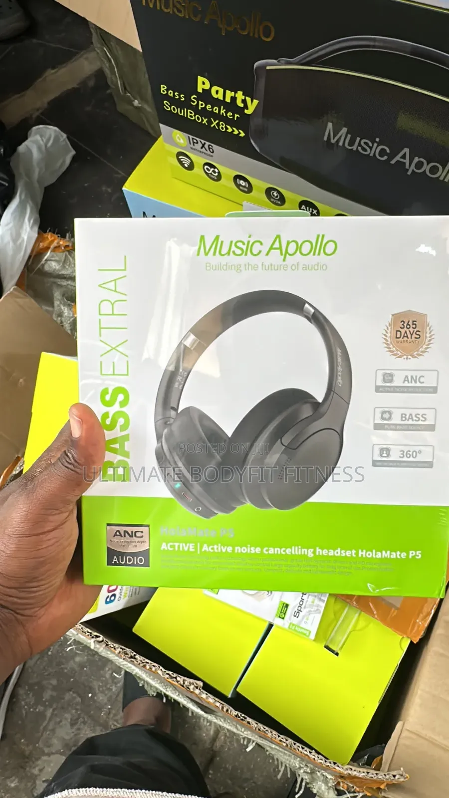 Brand New Music Apollo Bass Hola Mate P5 Headphone