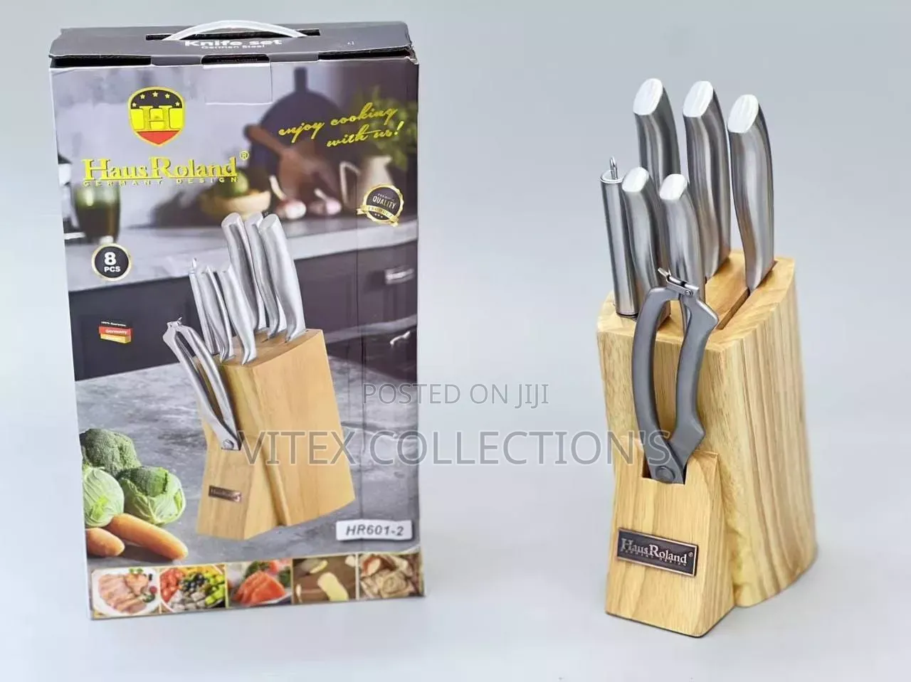 8pcs Hausroland Knife Set