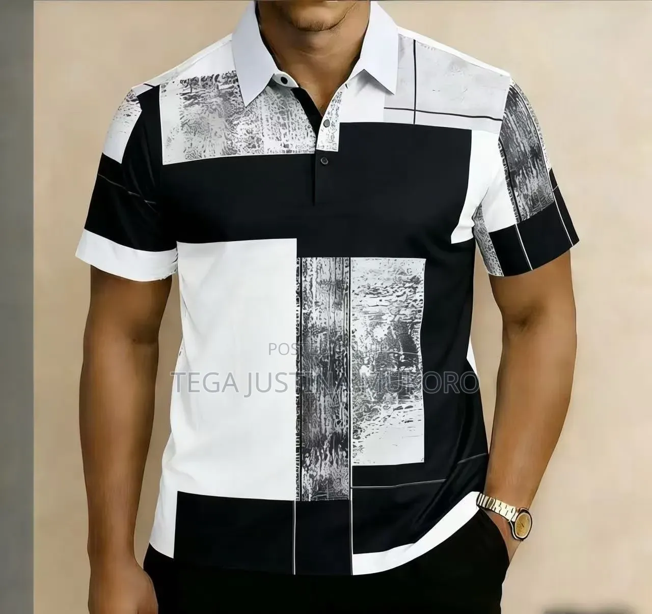 High Quality Men's Short Sleeve Shirt