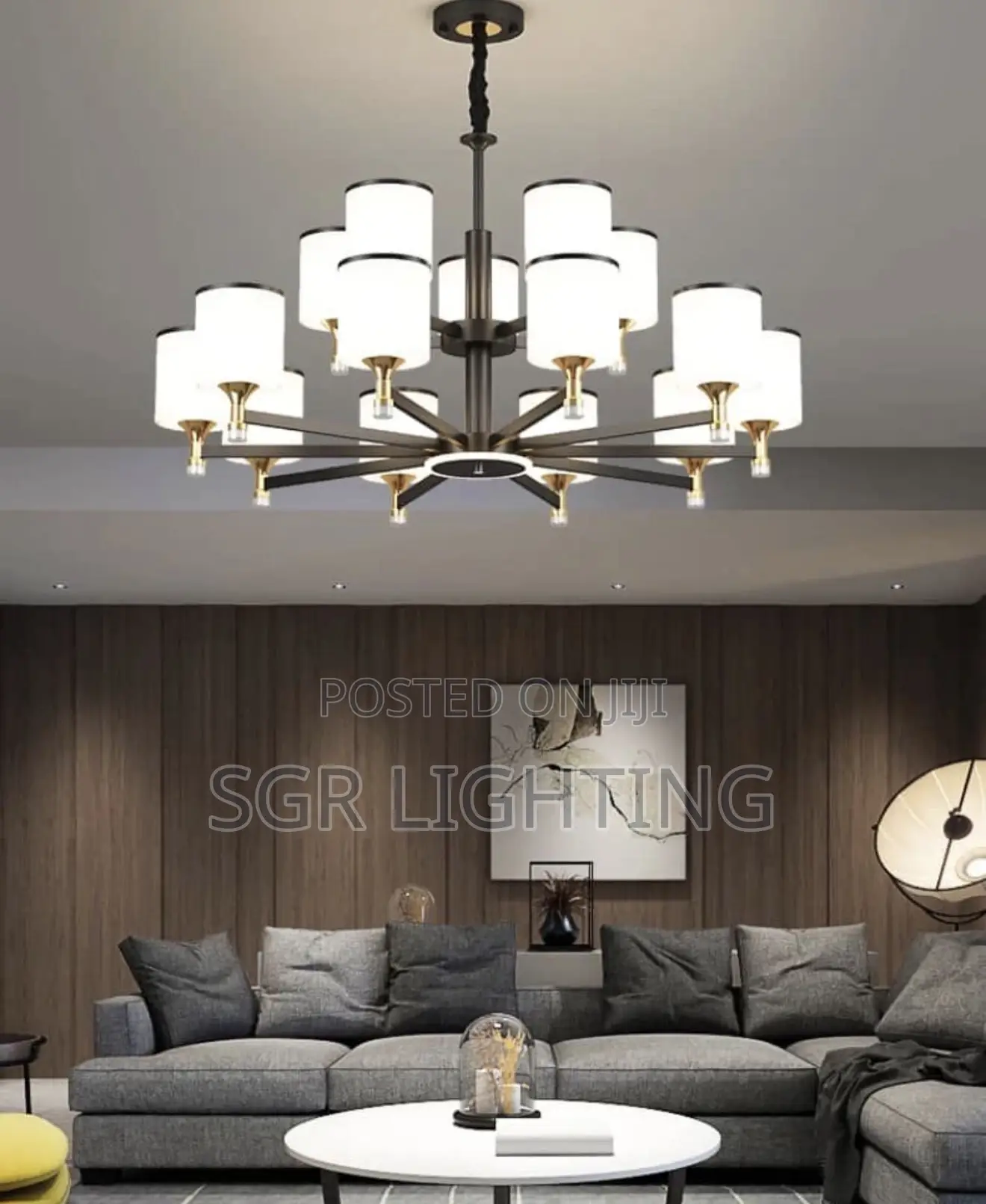 Led Chandelier Atmospheric for Luxury Homes