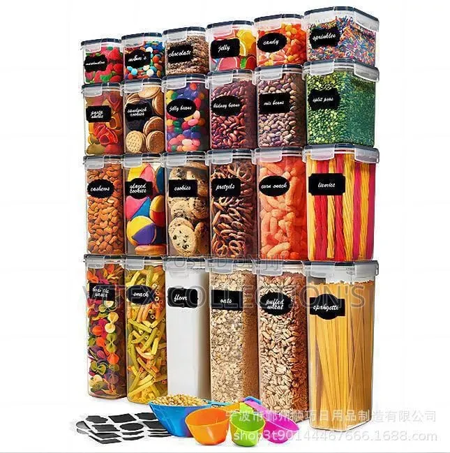 24pcs Food Storage Container