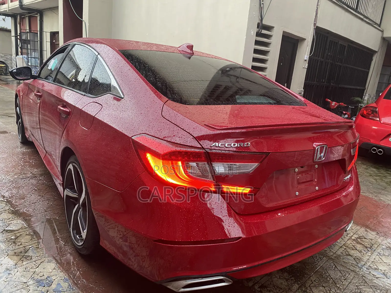 Honda Accord Sport 2018 Red