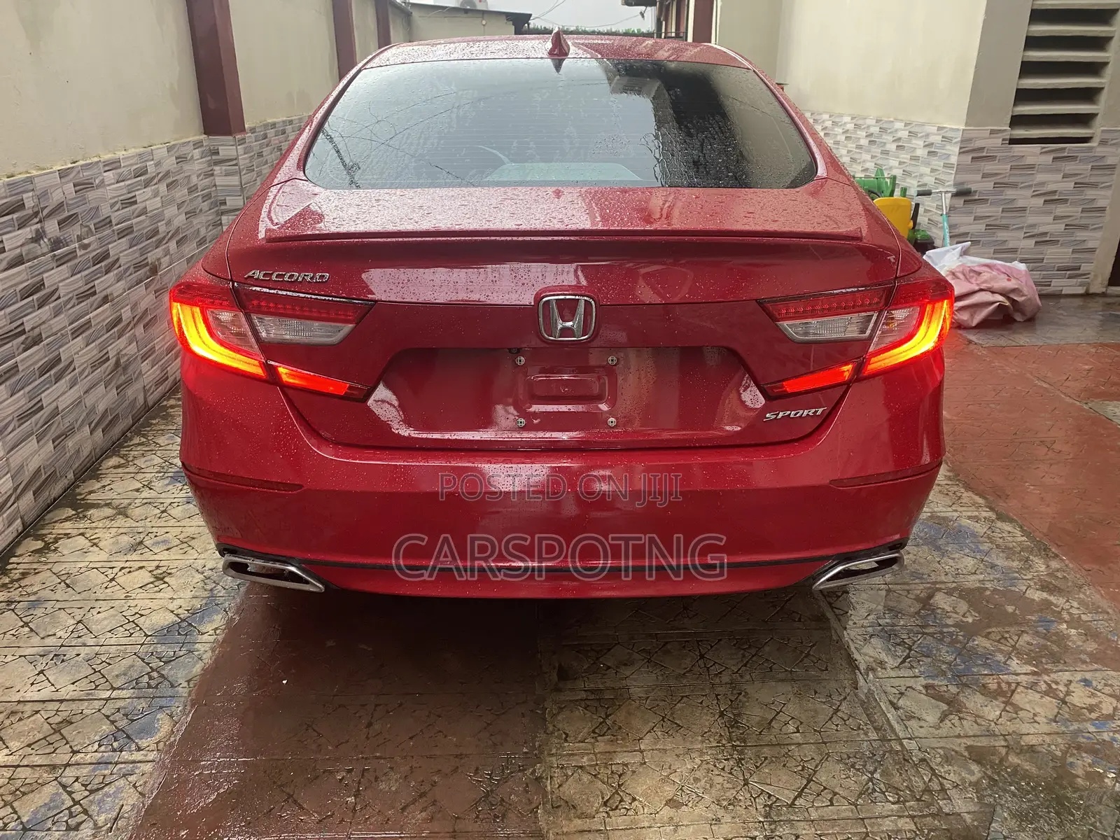 Honda Accord Sport 2018 Red