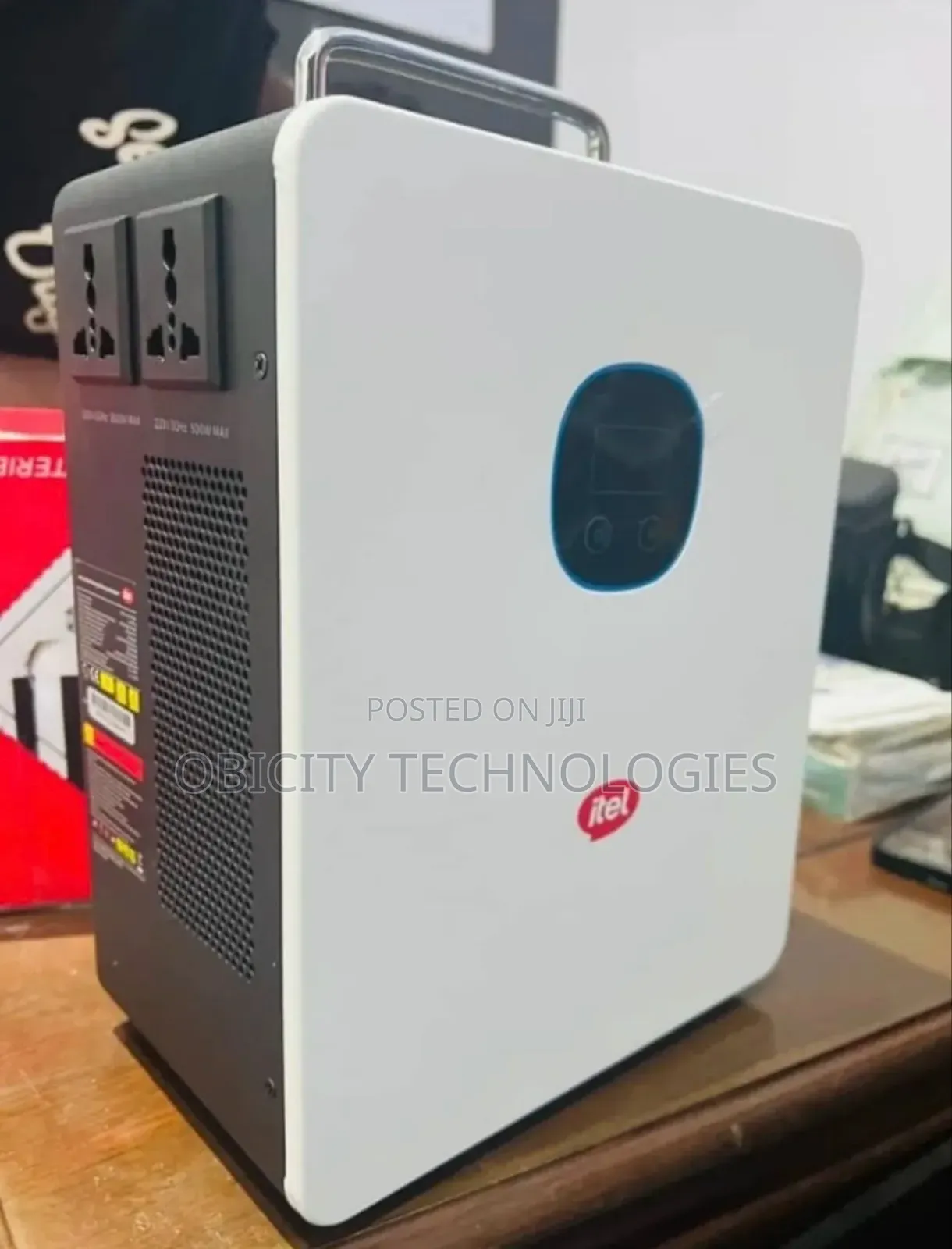 Itel 500w Solar Generator 1000wh Lithium Battery-Power Tank