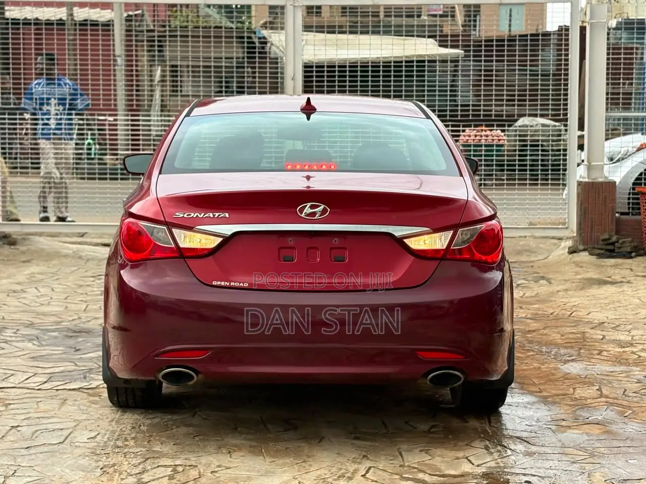Hyundai Sonata 2013 Red