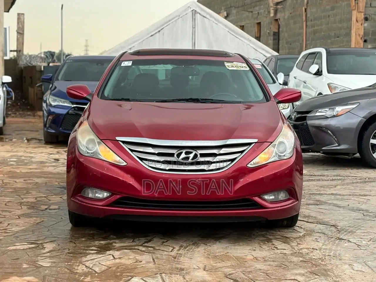 Hyundai Sonata 2013 Red