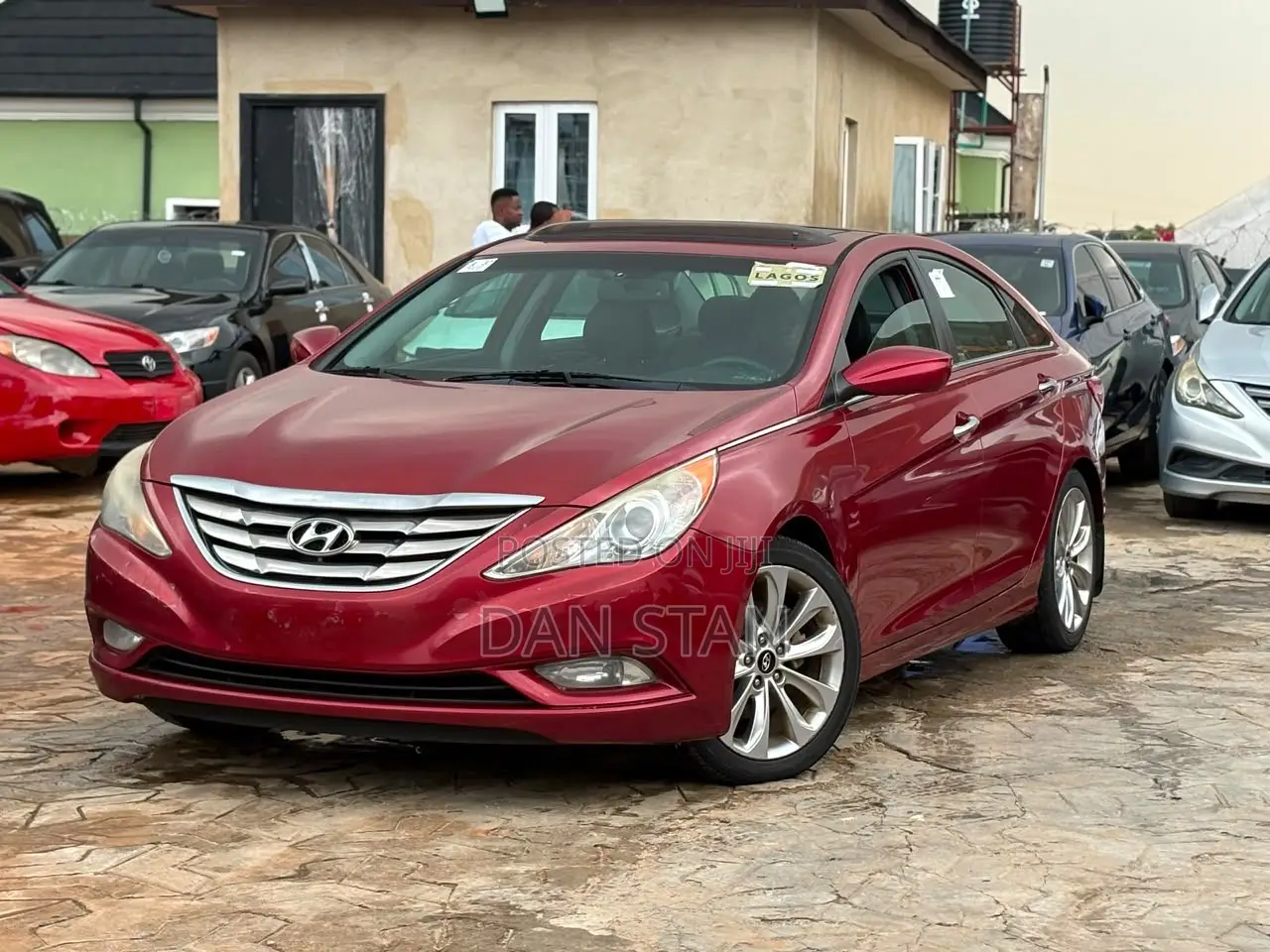 Hyundai Sonata 2013 Red
