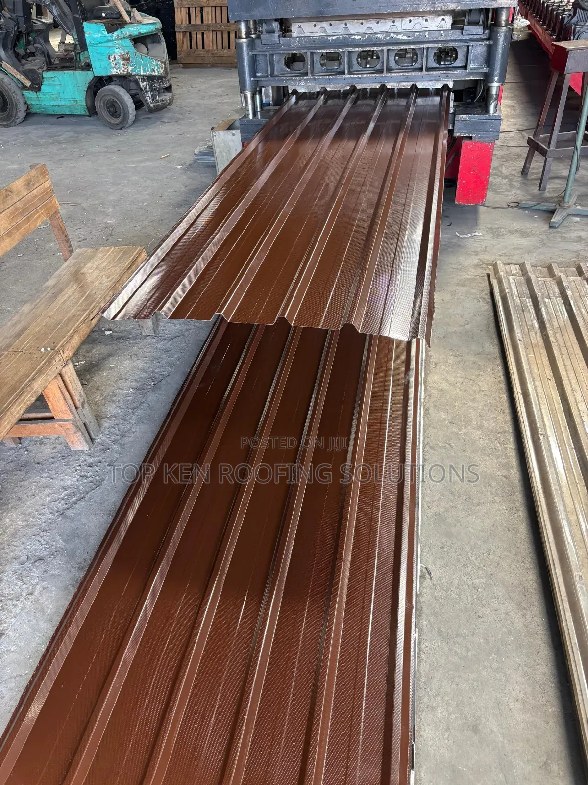 0.50 Nut Brown Longspan Aluminium Roofing Sheets
