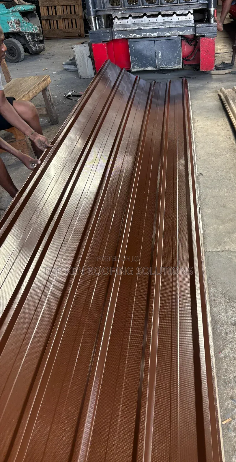 0.50 Nut Brown Longspan Aluminium Roofing Sheets