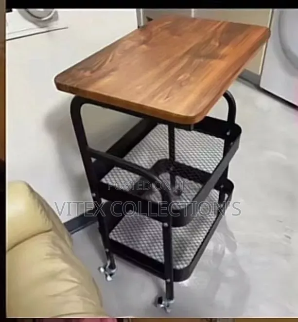 2layer Trolley With Wood Hanger