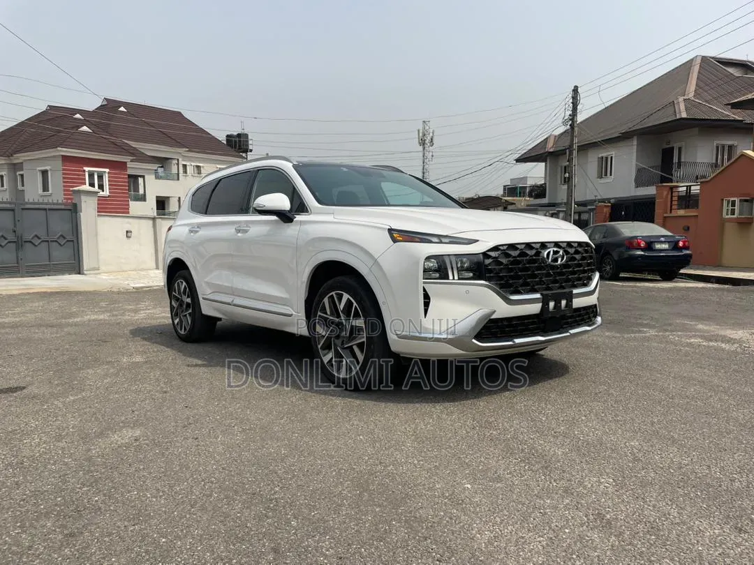 Hyundai Santa Fe Limited 2022 White