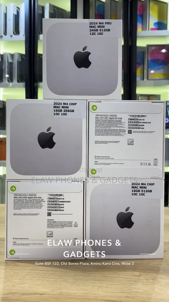 New Desktop Computer Apple Mac Mini M4 Pro 24GB Apple M4 Pro SSD 512GB