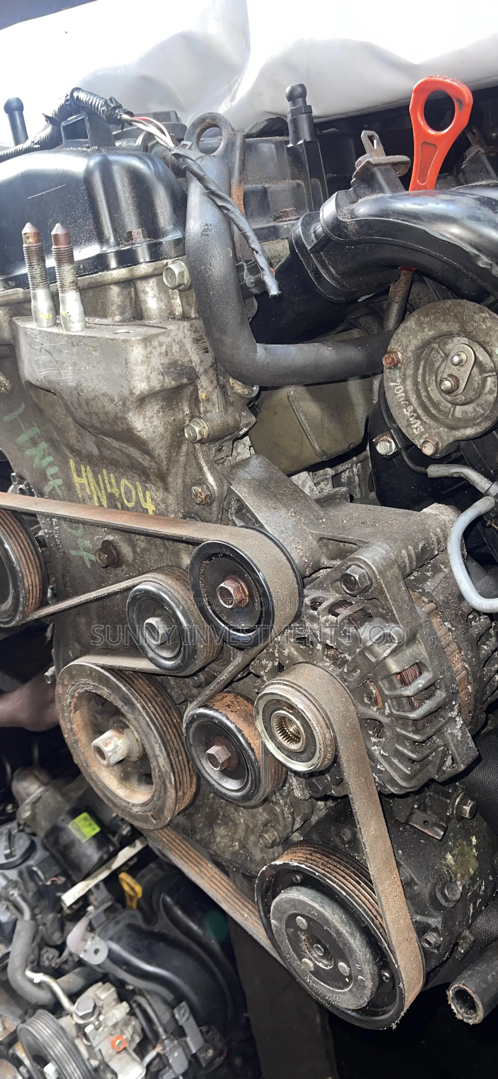 Hyundia Senifer Engine 2012