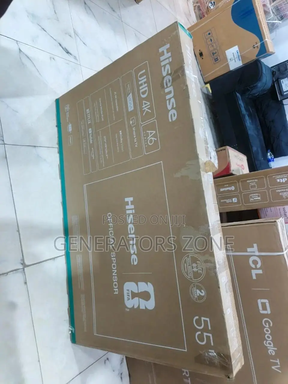 Hisense 55 Inch Smart Tv Model 55a6q With Dolby Vision