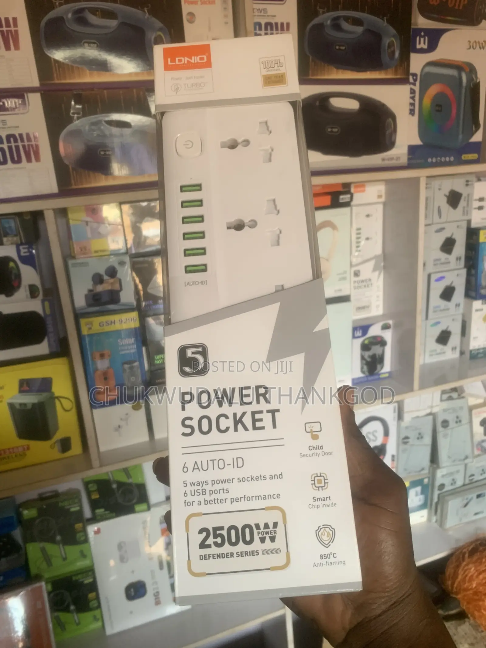 Ldnio 5sockets/6usb Power Socket
