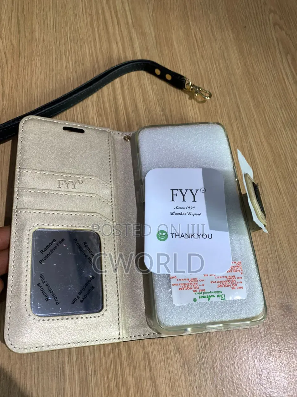 S9 Plus Flip Wallet Case