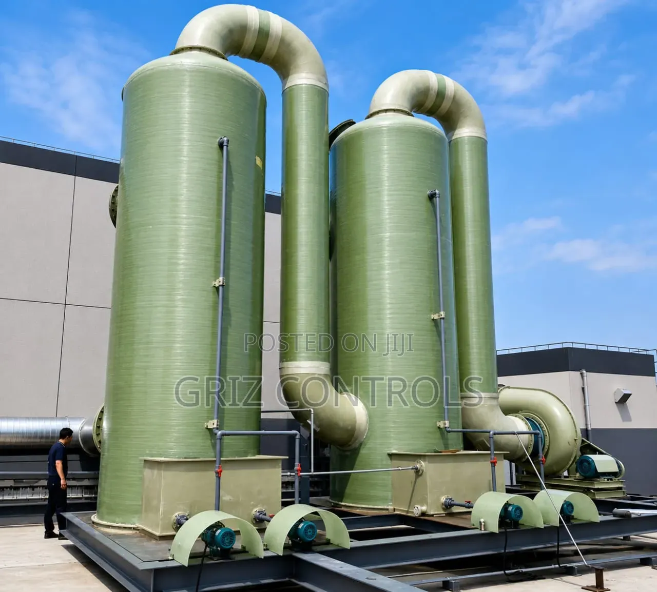 Griz Controls Industrial Gas Scrubber