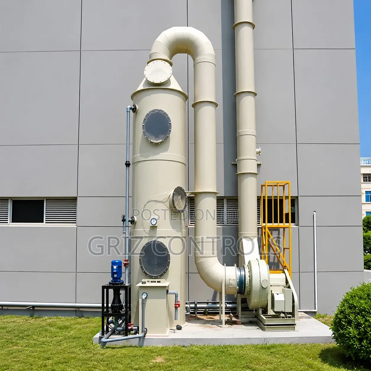 Griz Controls Industrial Gas Scrubber