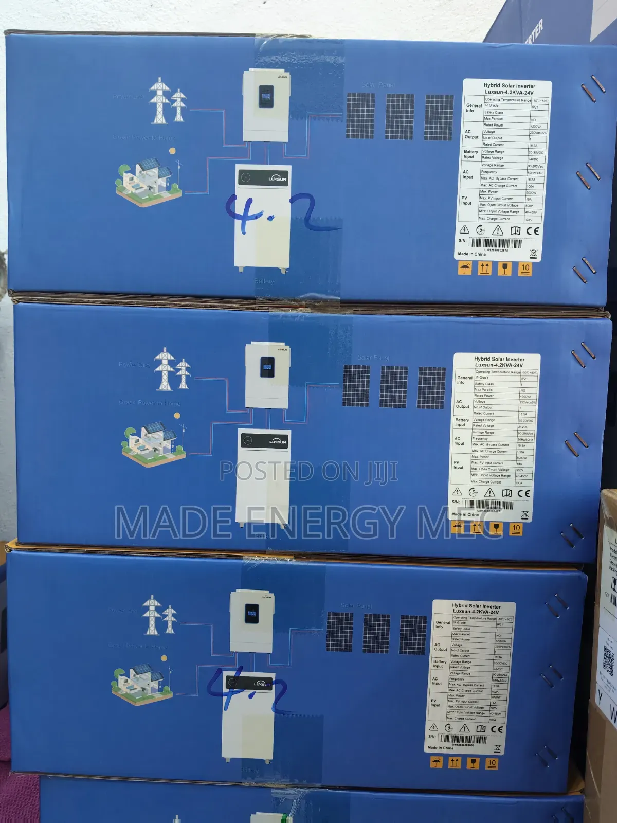 4.2kva 24v Luxsun Hybrid Inverter