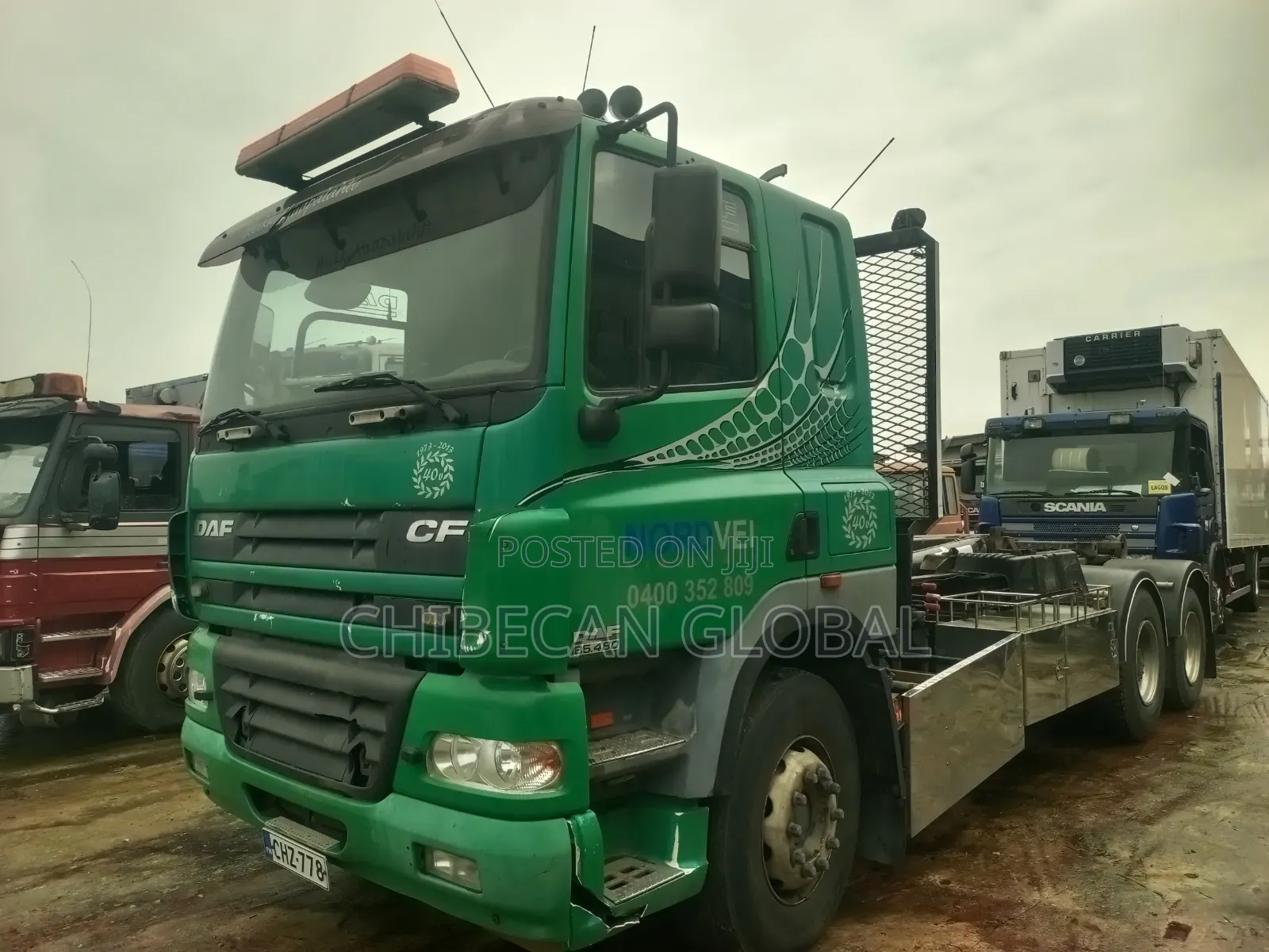 Daf Cf85 Truck 10 Tyres (Foreign Used)