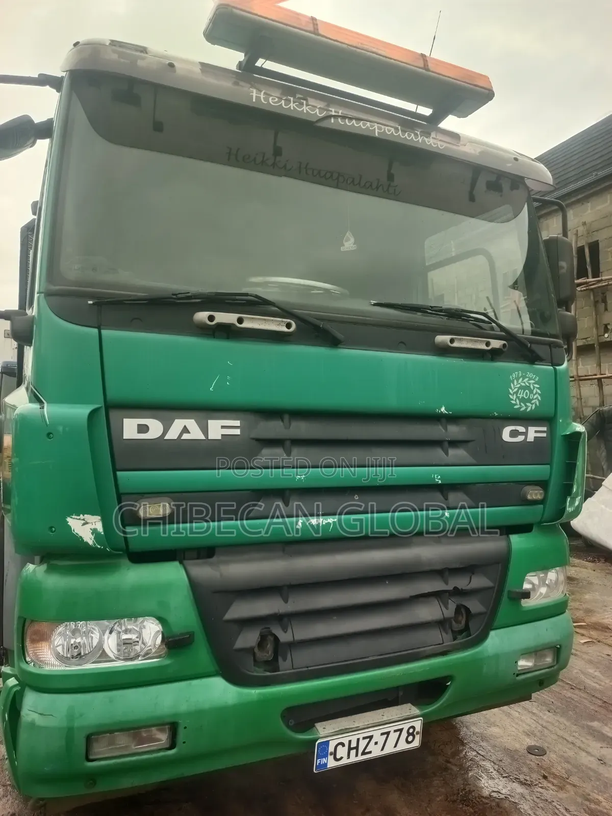 Daf Cf85 Truck 10 Tyres (Foreign Used)
