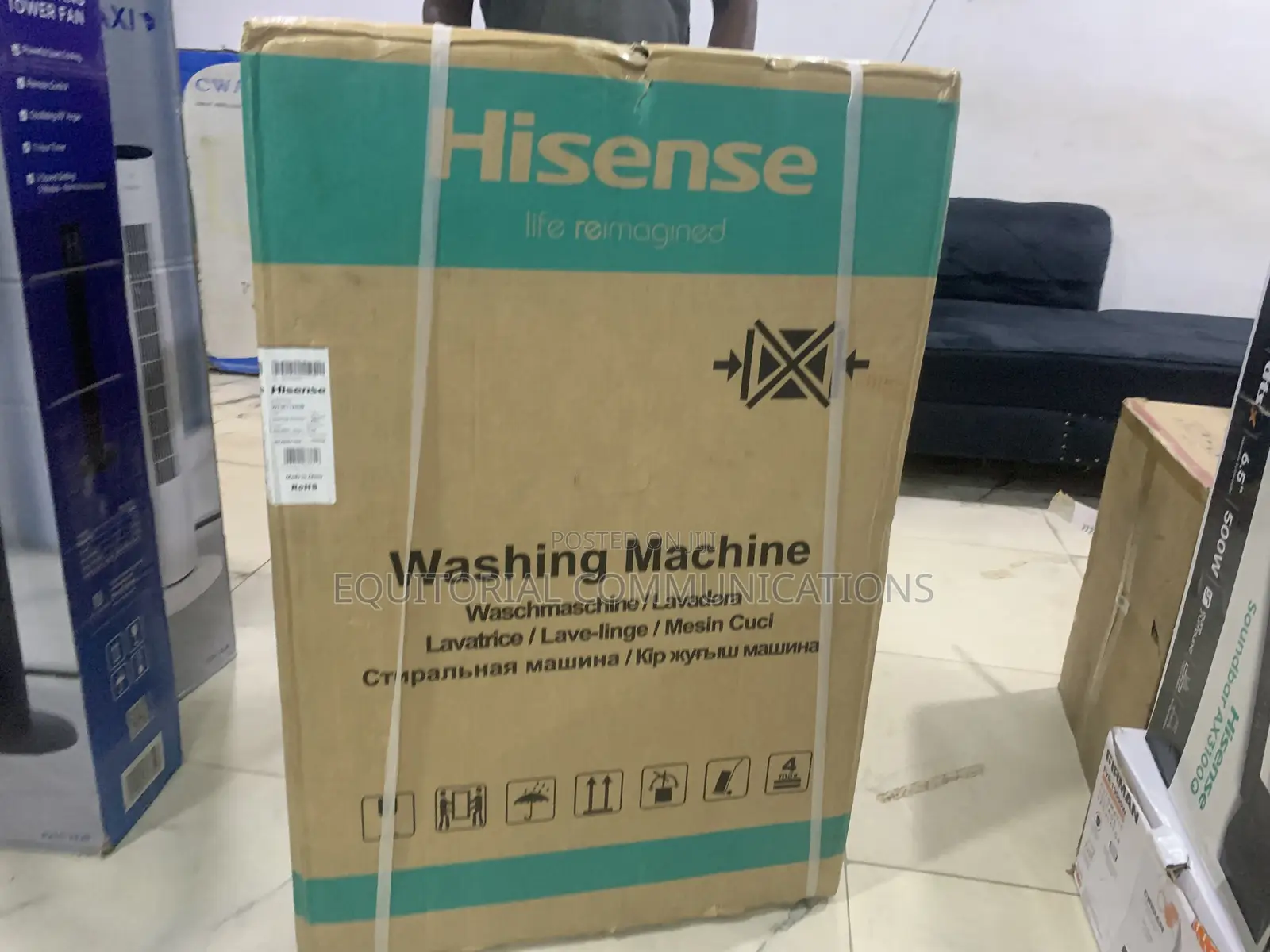 Hisense Automatic 11kg Washing Machine for Heavy-Duty Laundry