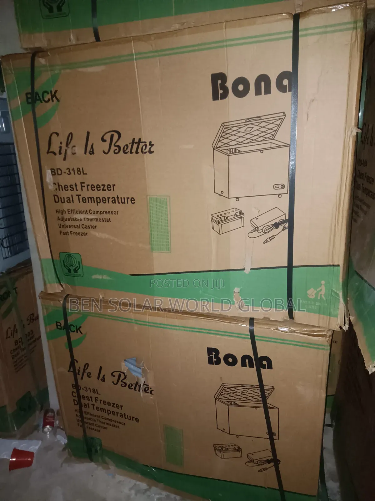 318l Bona Chest Freezer Ac/Dc