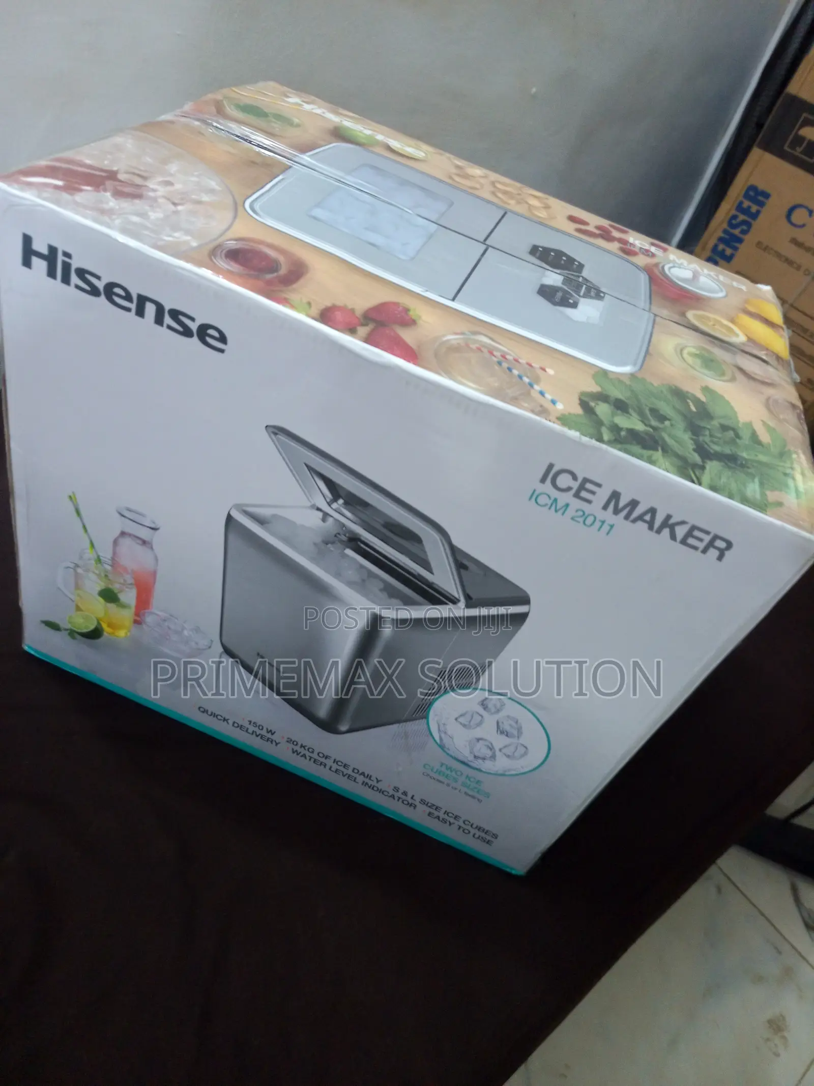 Crystal Clear Bullet Ice – Powered by Hisense Icm2011
