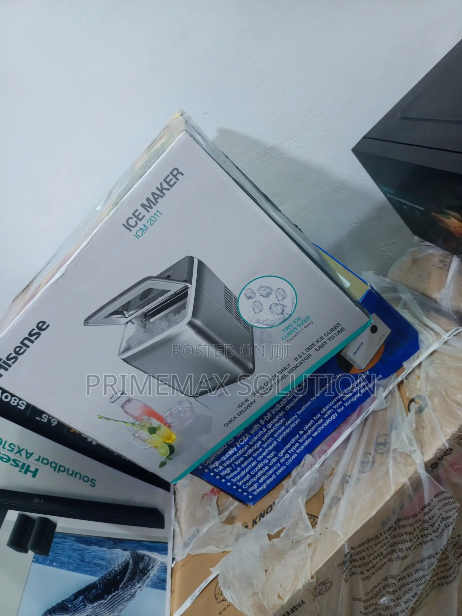 Crystal Clear Bullet Ice – Powered by Hisense Icm2011