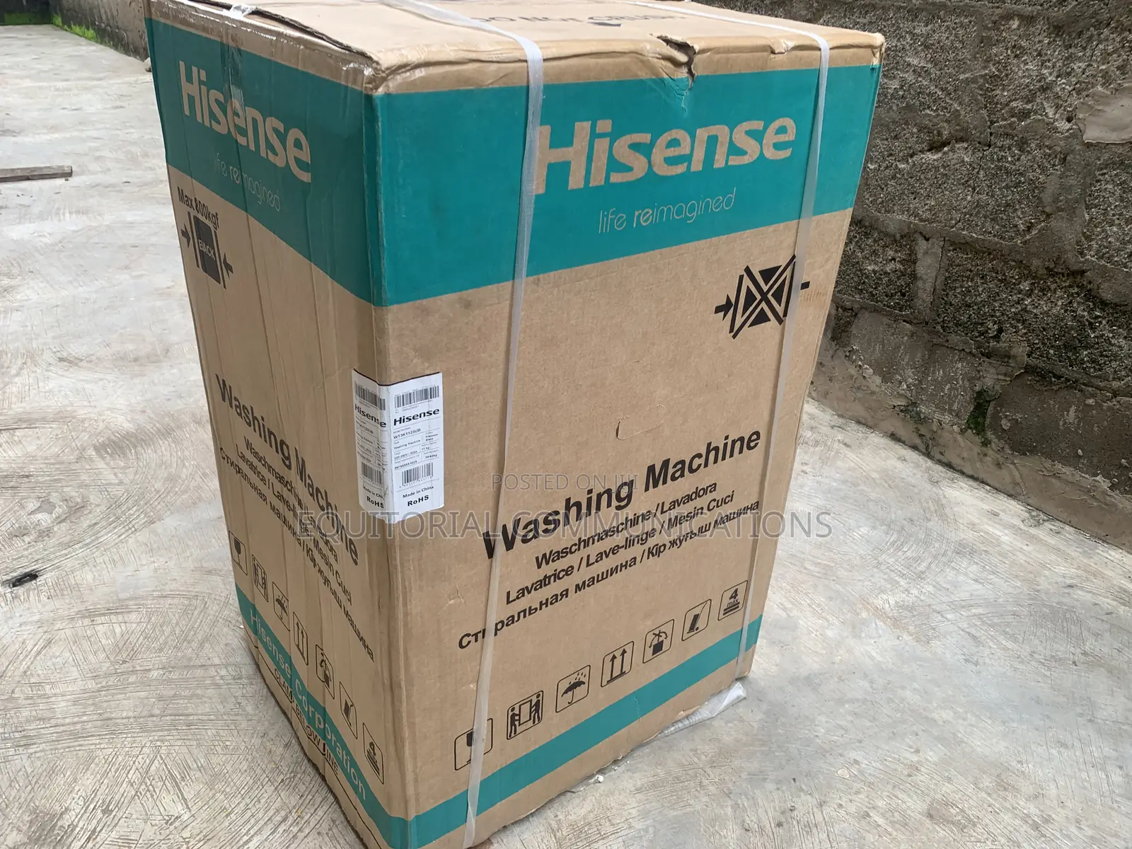 Hisense 11kg Top Load Wt3k1123ub Washing Machine With Fast Wash Cycle